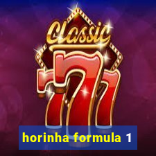 horinha formula 1